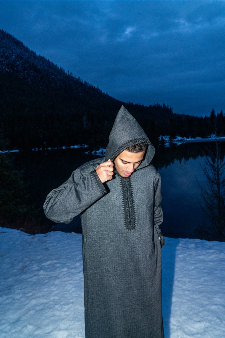 Black Winter Thobe